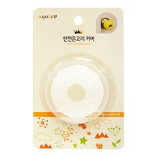 aguard 矽膠門把保護套, 透明圓形, 62 x 42mm