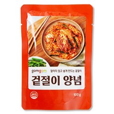 곰곰 겉절이 양념, 100g, 1개