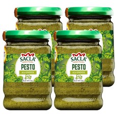 사클라 유기농 제노바 페스토, 190g, 4개