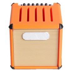 擴大機設計 吉他 烏克麗麗 彈片 收納盒 橘色, 1個