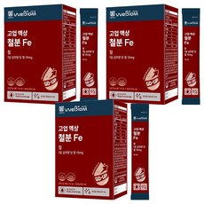 WEBIOM 正品 Go-Up 液態鐵 30入, 3個, 450g