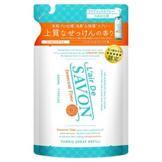 L'air De SAVON 香水柔軟精補充包 純真時光 浪漫玫瑰 散發宜人香氣 保持衣料蓬鬆柔軟 添加物理保濕成分 預防靜電, 480ml, 1包