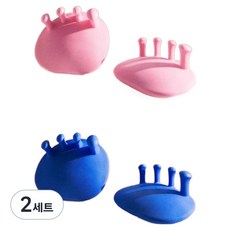 足弓訓練器 粉紅色2入 + 藍色2入 套組, 2套