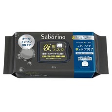 BCL Saborino 晚安面膜 保濕調理 341ml, 32片, 1組