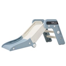 KiKimmy 折疊式溜滑梯 適用年齡: 三歲以上 材質: 塑膠 (PP、HDPE), 藍色, 1組