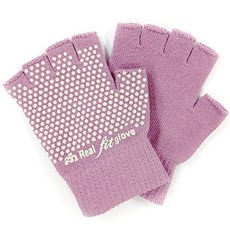 Happy Yoga Real Fit 手套, 黑粉色, 1個