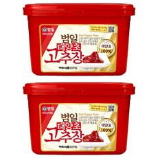 범일 태양초 고추장, 3kg, 2개