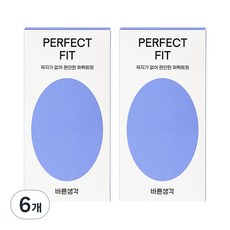 바른생각 퍼펙트핏 콘돔, 12개입, 6개