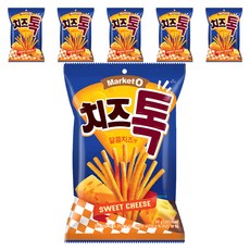 마켓오 치즈톡 달콤치즈맛, 80g, 6개