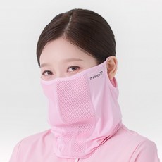 IT'S GOOD 10 防紫外線涼感高爾夫口罩 使用Hyosung aqua-x面料 呼吸順暢 鳥嘴I型時尚口罩, 粉紅色