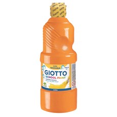 GIOTTO 可洗式兒童顏料 色彩鮮豔 不需加水即可直接繪畫, 1色, 500ml