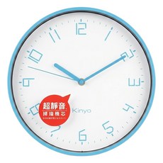 Kinyo 簡約北歐風掛鐘 CL195, 1個, 北歐風 多色