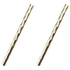 미니띠네 미니제이드 대나무 타입 금속 펜, 골드, 2개