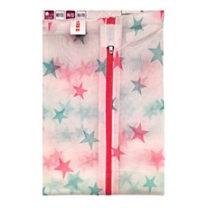 洗衣袋 60*60cm 細密網眼 耐用材質 拉鍊封口 洗衣必備, 星鑽角型, 3個