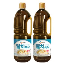 다시다 멸치육수, 1.8L, 2개