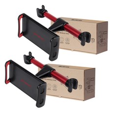 CARTEM 汽車後座手機支架, 紅色, 2個