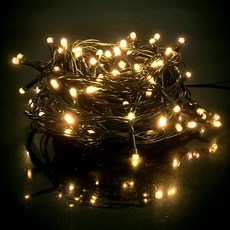 八捌發 USB 100LED 綠線高亮串燈 暖白 10米 USB供電 八段模式, 1組