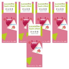 Luveta 樂唯他 兒童專用口腔噴護劑, 甜蜜水蜜桃香 清新好口氣 20ml, 5瓶