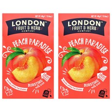 LONDON FRUIT & HERB 水蜜桃茶包, 2g, 20包, 2盒