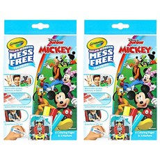 Crayola 繪兒樂 Mess-Free 迷你盒 迪士尼米奇彩色筆, 2個, 3色