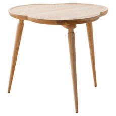 KUIBAO 快豹生活 cloud北歐實木雲邊几, 1入, 原木小號