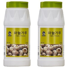 초야식품 마늘가루, 155g, 2개
