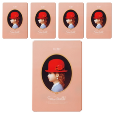 AKAI BOHSHI 紅帽子 雅緻粉帽禮盒 67.1g, 單一商品, 5盒