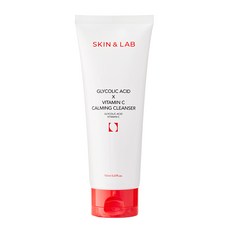 SKIN&LAB 甘醇酸X維他命C舒緩潔面乳, 1個, 150ml