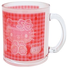 kanesho 金正陶器 KITTY 玻璃杯 320ml 8x9.5cm, 1個