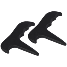 MEO 石製按摩指壓T字形刮痧板, 2個, 單一顏色