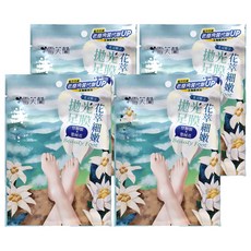 雪芙蘭美足膜法花萃細嫩拋光足膜, 30ml, 4雙, 1雙