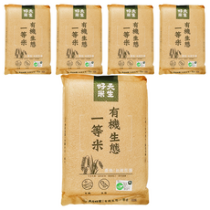 天生好米, CNS一等米, 1.5kg, 5包