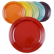 Le Creuset 金屬茶盤 6 件套, 彩虹色, 1套, 6種