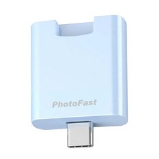 PhotoFast 銀箭資訊 備用豆腐頭 PHOTPCUBEPD USB-C設備 支援2TB記憶卡 自動備份功能, 1個