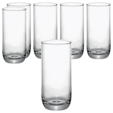 Ocean Glass 圓底冰紅茶杯 305ml 透明, 6個