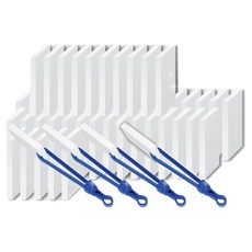 바스프 매직블럭 클리너 소형 50p + 집게 본품, 4세트