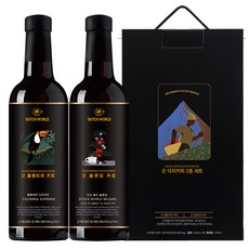 Hellybean 優質冰滴咖啡 2種組合, 特級 375ml + 綜合 375ml, 1套