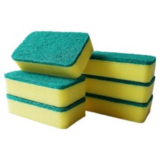 Master Clean 潔屋選物 多用途菜瓜布海綿 11 x 7 x 3cm, 6片, 1包