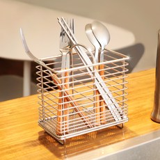 Sten Factory 長方形瀝水餐具籃, 不鏽鋼, 1個