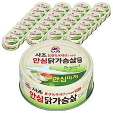 사조 안심 리얼닭가슴살, 90g, 48개