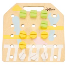 Classic WORLD 客來喜 鎖螺絲遊戲, 多色, 1組