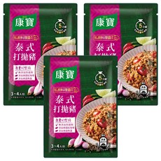 Knorr 康寶 私廚料理醬 泰式打拋豬, 34g, 3包