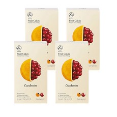 h&BAKE 無加糖水果塔 蔓越莓 天然水果內餡 無食品改良劑, 160g, 4盒