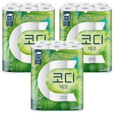 CODI Deco 2層捲筒衛生紙 45 m, 24入, 3個