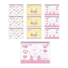 PENPIA 1000本女生速寫本隨機送出, 9張