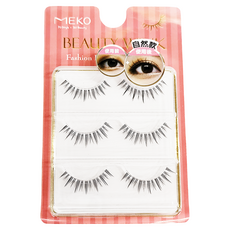 MEKO 韓系女團御用無痕假睫毛 Set, 自然款, I-023, 1組