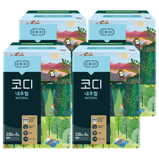 Natural清潔美容紙巾 230張入, 4組, 6盒