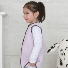 BEBE CHOUETTE 兒童粉彩保暖鋪棉睡眠背心