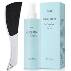 바디바 원더풋 발각질제거제 200ml + 풋파일, 1세트