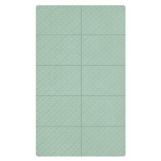 成人四季通用加厚防滑可折疊休閒瑜伽墊, 抹茶綠, 1個